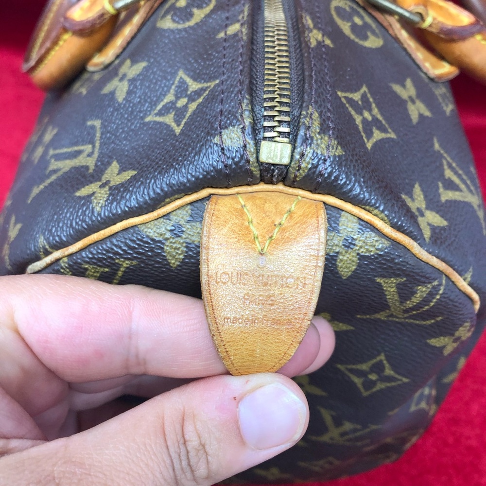 Authentic Louis Vuitton tote bag speedy 30 - Picture 14 of 16